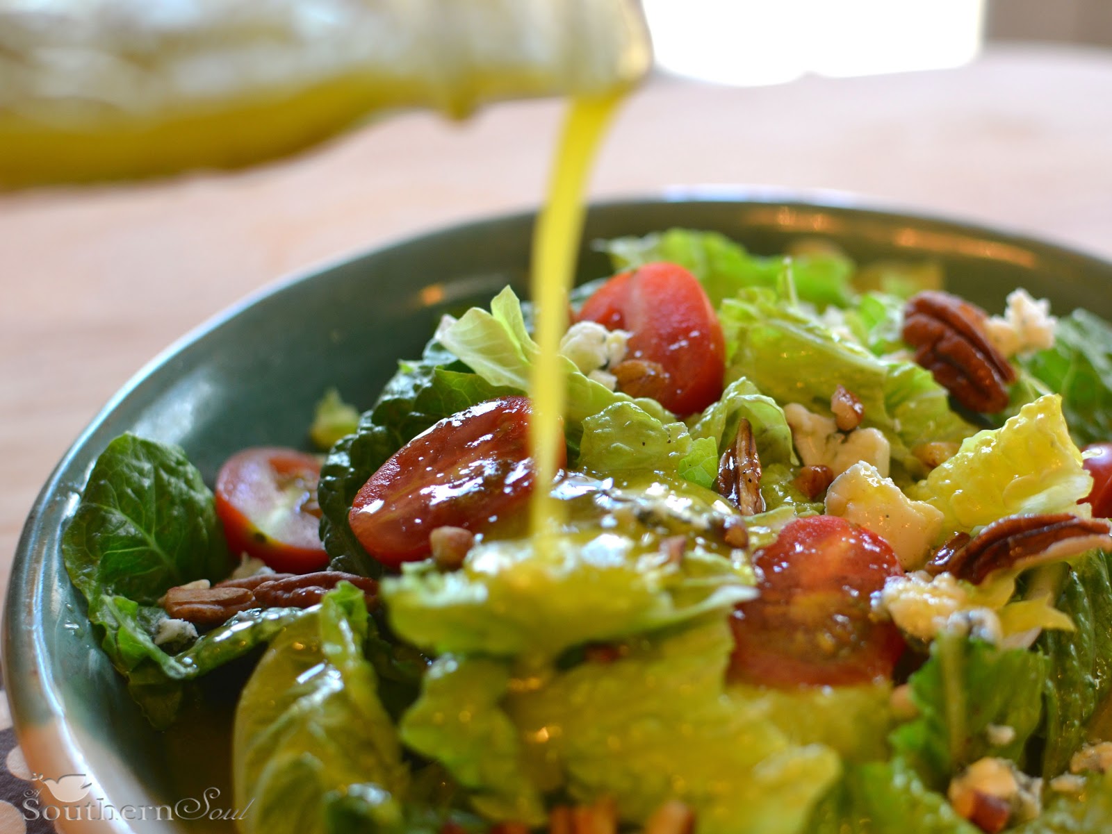 Basic Oil/Vinegar Salad Dressing - The Sacred Olive