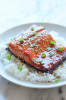 Salmon with Garlic and Toasted Ginger Seasoning